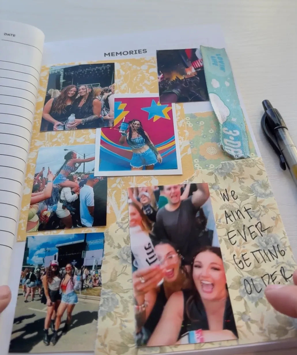 How to Make a Concert Scrapbook
