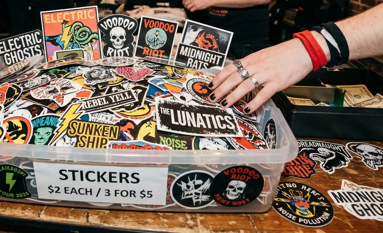 Best Concert Stickers and Where to Find Them